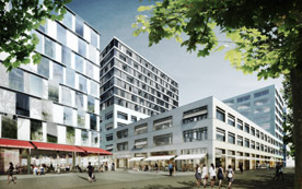 Für ein Prestigeprojekt der Schweizer Bundesbahnen in Zürich gab es gemeinsam mit dem neuen Hauptsitz der Schweizer Post in Bern die ersten DGNB-Zertifikate der Schweiz. 